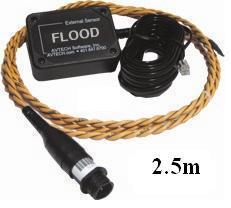 Sensors Cont. Water Detection Cable including 2.5m cable Real-time water detection. 2.5m detection cable with 7.5m leader cable and Control Box. Alert triggered when water detected or power lost.
