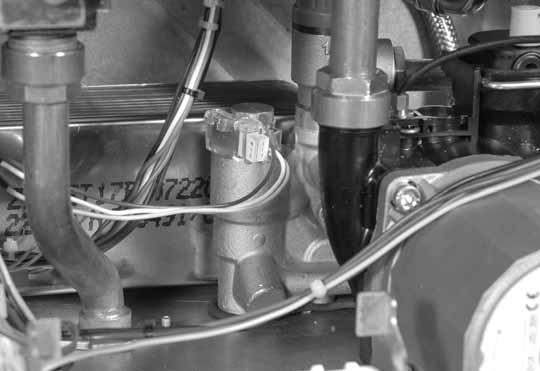 Remove the diverter valve actuator (FIG. 7.
