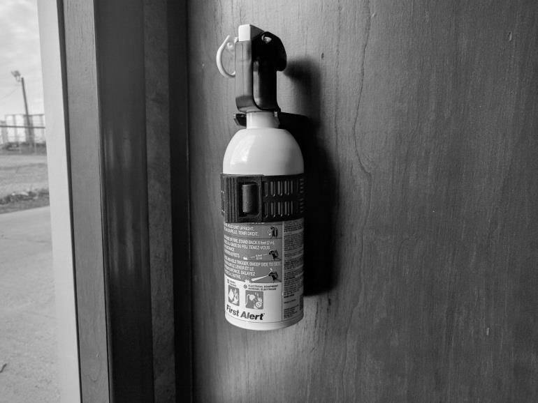3.3 FIRE EXTINGUISHER Refer to Owner s Manual provided for your fire