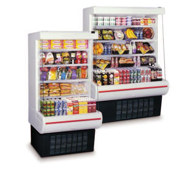 MD Medium Temperature Self Contained Open Vertical Merchandisers MD-14 MD-10 IMPORTANT Keep in