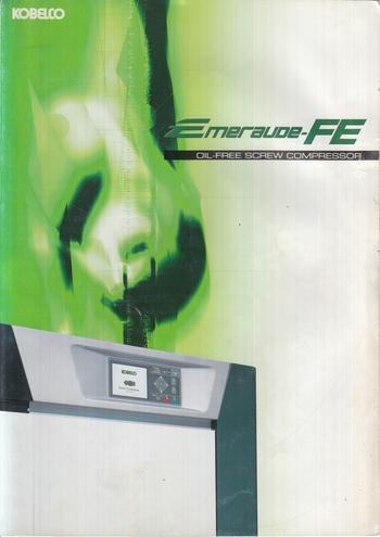 Emeraude-FE Oil-Free Screw Compressor