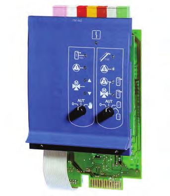 Installing the Worcester series FM441 Heating and DHW Control Module For use in 4000 series controls this module controls one mixed heating circuit (with circulation pump and mixing valve) and one