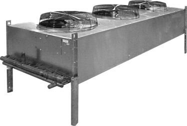 Air-Cooled Condensers 1-26 Ton Overview Standard Features Product Description Direct drive air-cooled condensers, available from 1 through 26 ton models, are the industry standard for remote