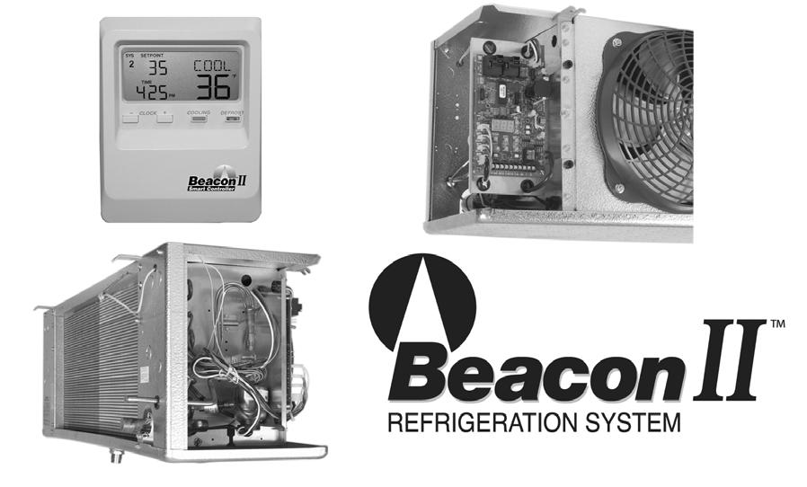 Refrigeration s and Technology Beacon II Refrigeration System System Overview Section 4 Product Description Beacon II Refrigeration System is a patented, preassembled, factory-installed refrigeration