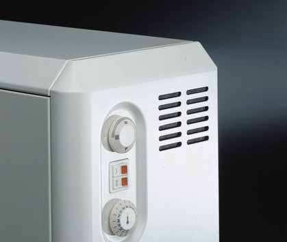 Thermostat Options Thermostats are extra to the VFMQ heaters and two types are