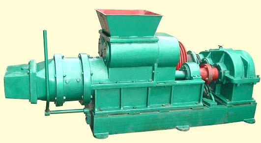 pressed (Patent).The extruder is used to squeeze solid brick with high efficiency.