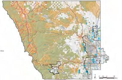 critical wildlife habitat, planned trails, etc.) and mapping those data across the county.