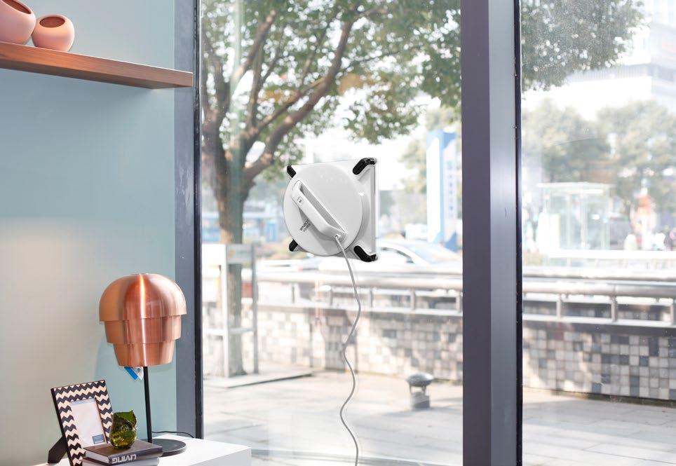 Thanks to the innovative equipment and advanced technology, the WINBOT makes sure your windows are clean with just one simple press of a button.