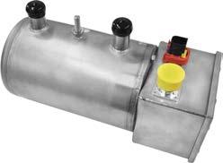 package for electric vehicles. High DC voltage double insulated PTC element.