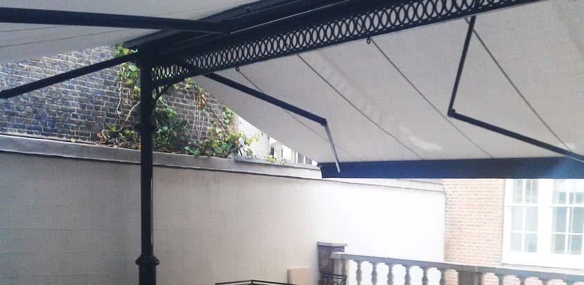 Awnings Butterfly awning Custom