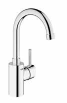 75gpm Compatible with GROHE Foot Control retro-fit set (30 310 000) Concetto Bar Faucet 31 518 000 GROHE StarLight Chrome $ 299 31 518 DC0 SuperSteel InfinityFinish 349 Available July 2017 GROHE