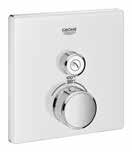 Single Function Thermostatic Trim 29 140 000 GROHE StarLight Chrome $ 534 Single Function Thermostatic Trim 29 163 LS0 Moon White $ 695