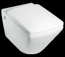 Escale Back To Wall Toilet Suite Pictured: Escale Vessel Basins WELS 4 star, dual flush 4.