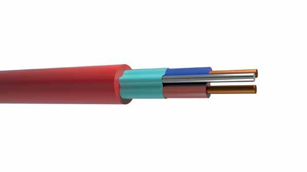 Multicore Cable TK-FR30 Standard MAIN FEATURES Cable Description Nominal Diameter [mm] Conductor Resistance (@ 20 C max.) Cable Weight [Kg/km] TK code (p/n) 2 x 0.5 6.50 36 68.0 430TKFR3002 2 x 0.