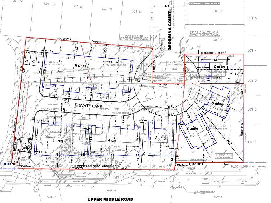 Figure 11: Development Concept 5. Description of Planning Applications The submitted Zoning By-law Amendment application is to permit the proposed housing form and site specific development standards.