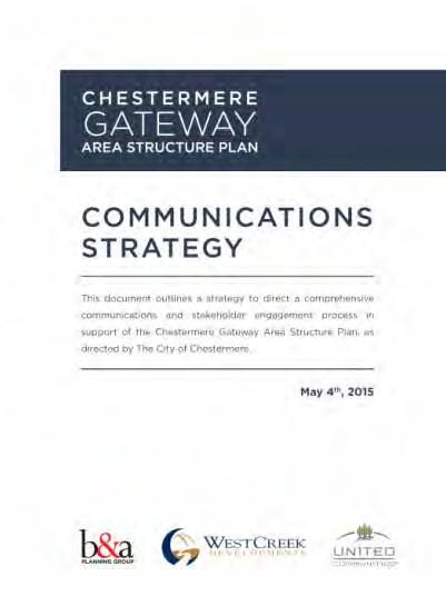CHESTERMERE PLANS & POLICIES