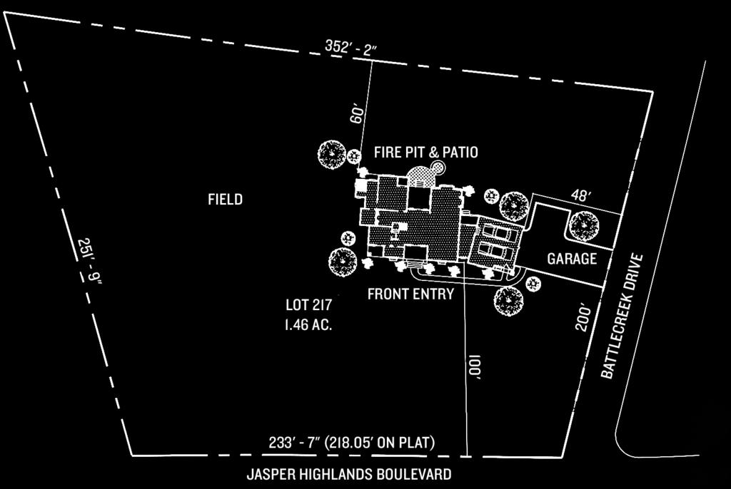 TYPICAL SITE PLAN Landscaping,