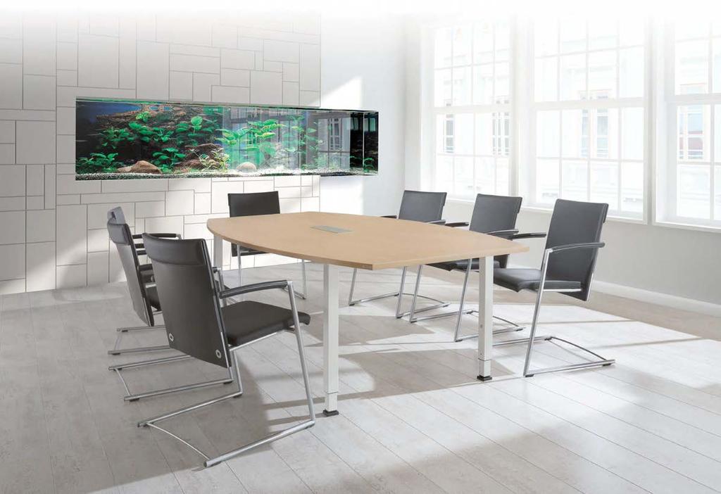 Communicative Workstations for project teams. Related environments.