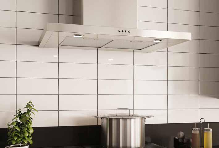 It s completely integrated with your kitchen cabinets so you get a streamlined and uniform look.