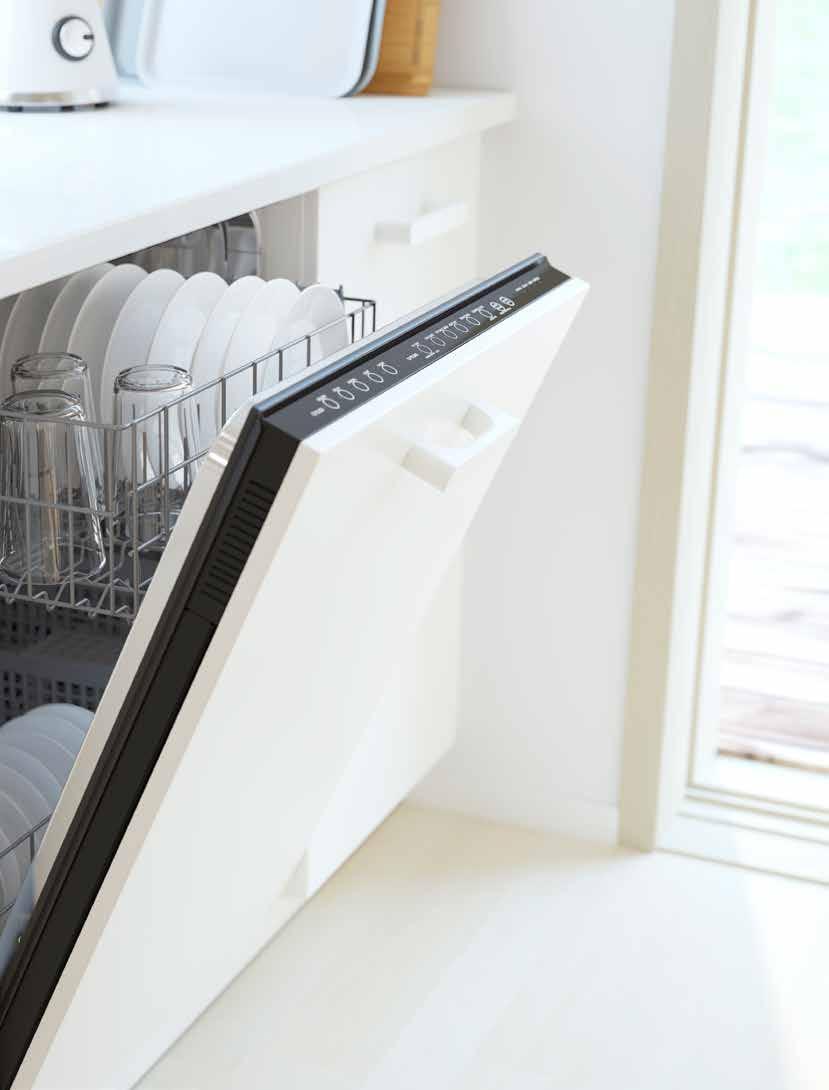Save water the easy way. You save a lot with a dishwasher.