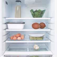 No-frost function against ice and frost formation. The door can be mounted to open left or right. Capacity fridge: 13 cu.ft. Capacity freezer: 6 cu.ft. Adjustable door bins to store gallons of milk or any other large containers.