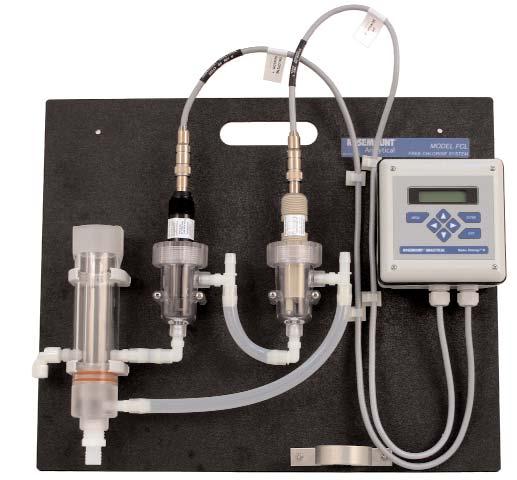 Product Data Sheet PDS 71-FCL/rev.H September 2008 Model FCL Free Chlorine Measuring System COMPLETE SYSTEM INCLUDES sensor, connecting cable, analyzer, and flow controller.
