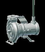 The pumps are manufactured in cast iron or acid-proof stainless steel.