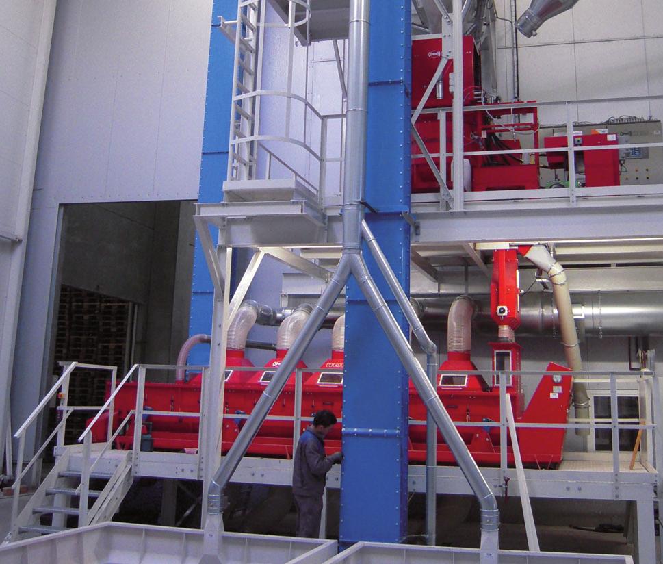 Our Jog Conveyor Dryers operate worldwide A large number of worldwide patents justifiy high research and development expenditure and indicate the high technological standards of our plants and