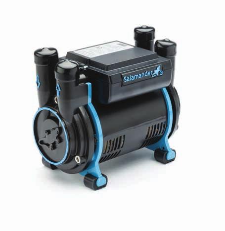 PUMPS SALAMANDER Crossover TM technology Protects the pump from damage and prolongs its life.