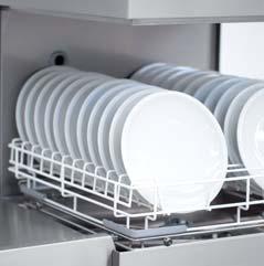 Hood dishwashers Features 380 Single-skinned hood type dishwasher