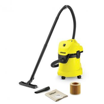 Thanks to the newly developed suction hose and the new clips floor nozzle with two rubber and two brush strips, the multi-purpose vacuum cleaner consistently and immaculately removes all types of