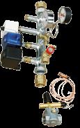 Safety relief valves SHUT-OFF GAS VALVE (VIC) PRESSURE DROPS Safety kits supplied by Cosmogas