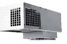 Refrigeration system (for R and/or F models): Spacious and flexible, this model series offers single-body systems (integrated into the structure) mounted on the roof and through-holes on the cabinet