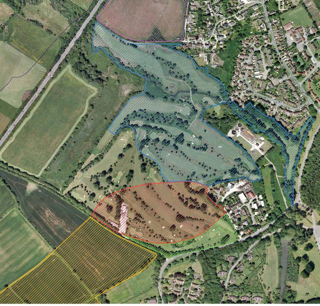 Site background Linden Homes was approached by the landowners of Shrivenham Park Golf Club in early 2014.