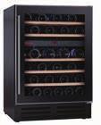 Wine storage *Subject to product registration. bwc885bgl 41 Bottle Built-in Dual Temperature Electronic Wine Cabinet 127/130 litres Maximum capacity: 41 x 0.