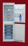 *Subject to product registration. Refrigeration BRCIF5050 241 Litre Built-in Frost Free Fridge Freezer Energy efficiency class: A+ Freezing capacity: 4.