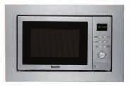 Litre Built-in Microwave Oven with Grill 5 Power levels 9 Auto-programmes 3 Functions