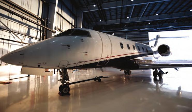 Aircraft Hangar Optex protects valuable aircraft and vulnerable ground crew working in the tight confines of an aircraft hangar Talon Air REDSCAN Installation of multiple REDSCAN units to prevent