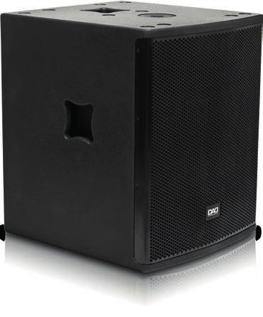 to excellent acoustic performance Subwoofer section of multi-amplified sound systems, combined with DAD Live mid-high loudspeakers DSP presets for setting the optimal depending on the use Passive