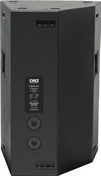 FUSION series 688 mm 448 mm 400 mm 10 40 FUSION15A Active loudspeaker, D+AB-class biamp, 2-way 350W+70W, 128dB SPL 15 woofer with 3 voice HF compression driver with 1.
