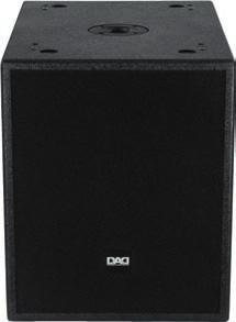 LIVE series 480 mm 590 mm 400 mm LIVE12SA Bass-reflex active subwoofer, 600W AB-class amplifier, 126dB SPL 12 long-excursion woofer with 3 voice Electronics: 600W AB-class bi-amp system Analogue