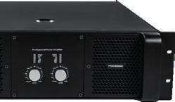 TDX9000 TDX9000 is the most powerful model of the TDX series, featuring an output of 2x4500W@2Ohm and 2x3000W@4Ohm into 3 rack units.