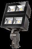 Lumark NFFLED Night Falcon The Night Falcon LED floodlight combines high-efficiency optics and superior thermal management in an energy efficienct luminaire.