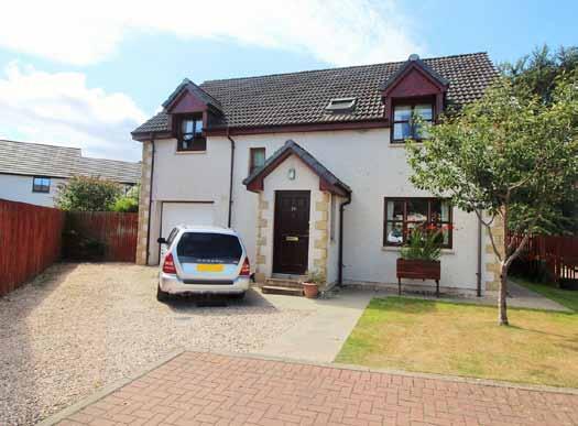 37 Balnageith Rise Forres, Moray IV36 2HF We are delighted to offer this modern 5 Bedroom Family Home built by respected local builders Springfield situated at the end of a quiet cul-de-sac in a