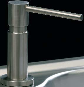 SD1233B Brushed Nickel 74 Overall Height 84mm Reach 69mm Bottle Capacity 0.