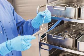 Confidence in Your Performance VERIFY RESI-TEST Cleaning Indicator uses sterile water which allows