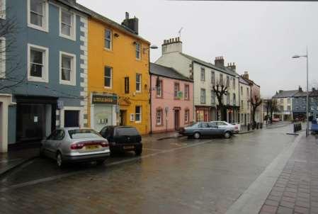 Cockermouth - NDO C of U of ground floor properties in Market Place to cafes, restaurants and bars C of U within public highway for consumption of