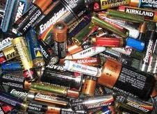 Batteries: We do accept all household batteries, car, all-terrain