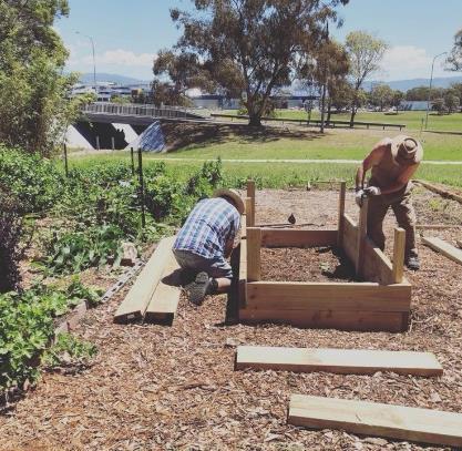 Shellharbour area Albion Park Community Garden Since 2012, the Albion Park Community Garden has been a place for passionate gardeners with a desire to garden, a place to meet other people who enjoy