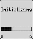 User Options Menu If Yes is selected, the following screen displays while performing the initializing process.